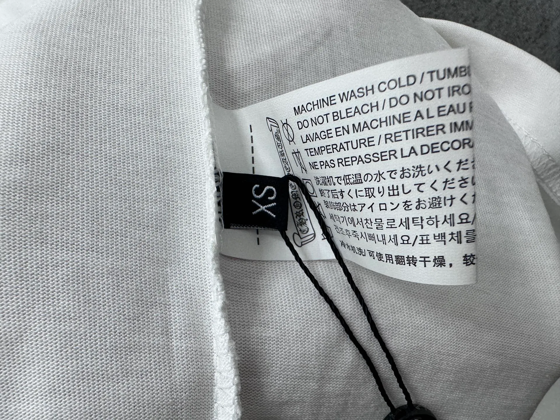 ￼ 【Chrome Hearts】 T Same Style T Versatile : White Size：XS-L